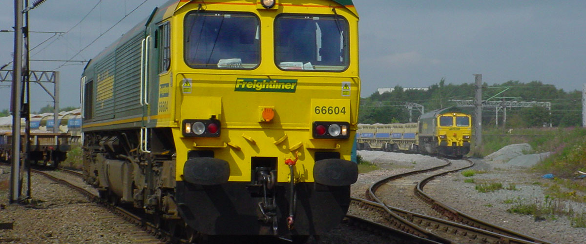 Freightliner freight train