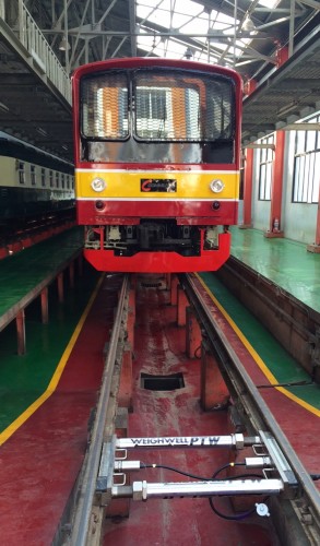 Portable Train Weigher in Indonesia