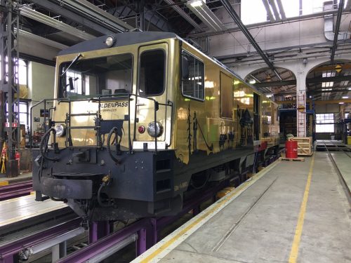 Static Train Weighing system in Switzerland