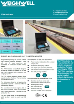 PTW Indicator brochure