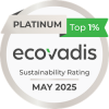 EcoVadis Platinum Rating