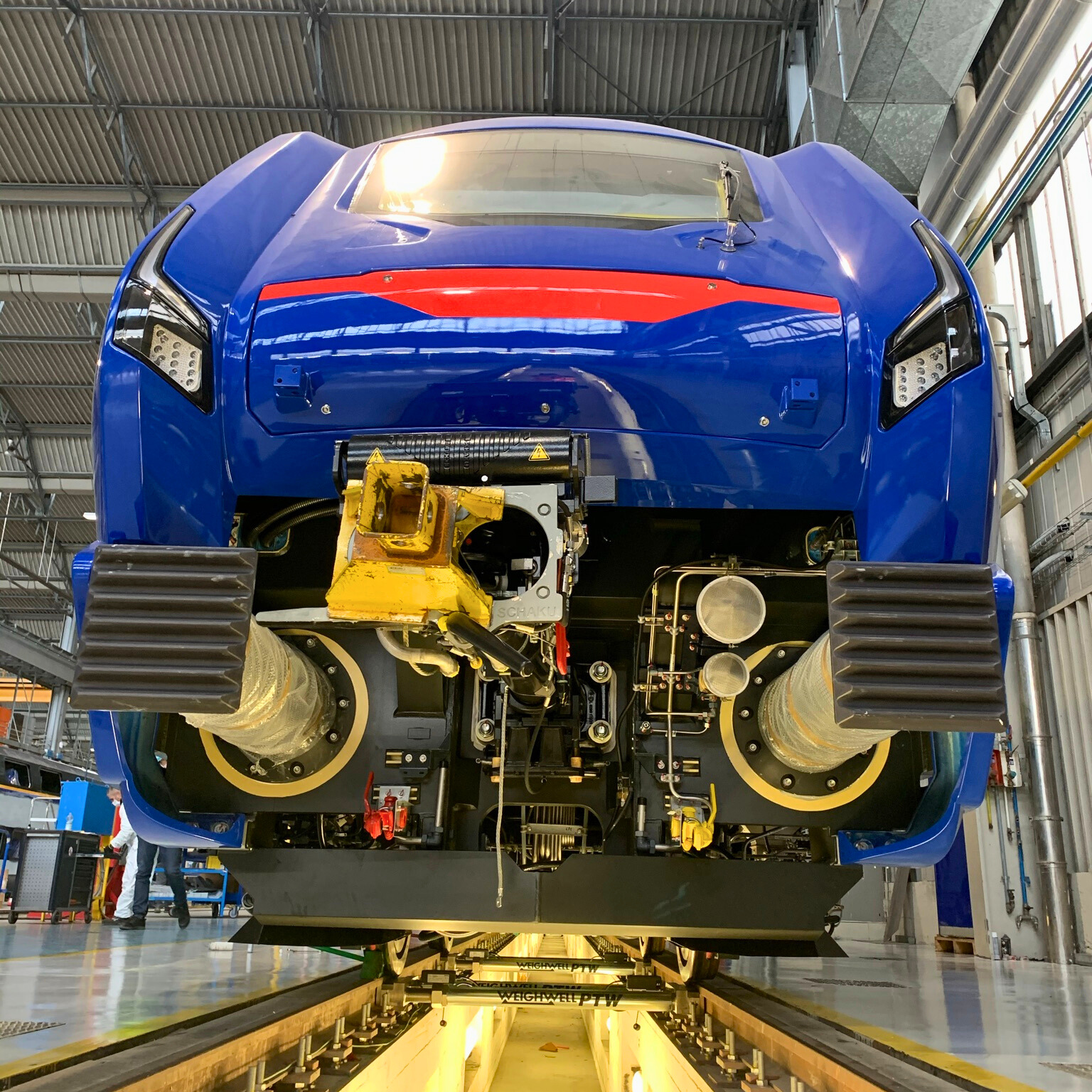 Our Train Weighing Systems at Work