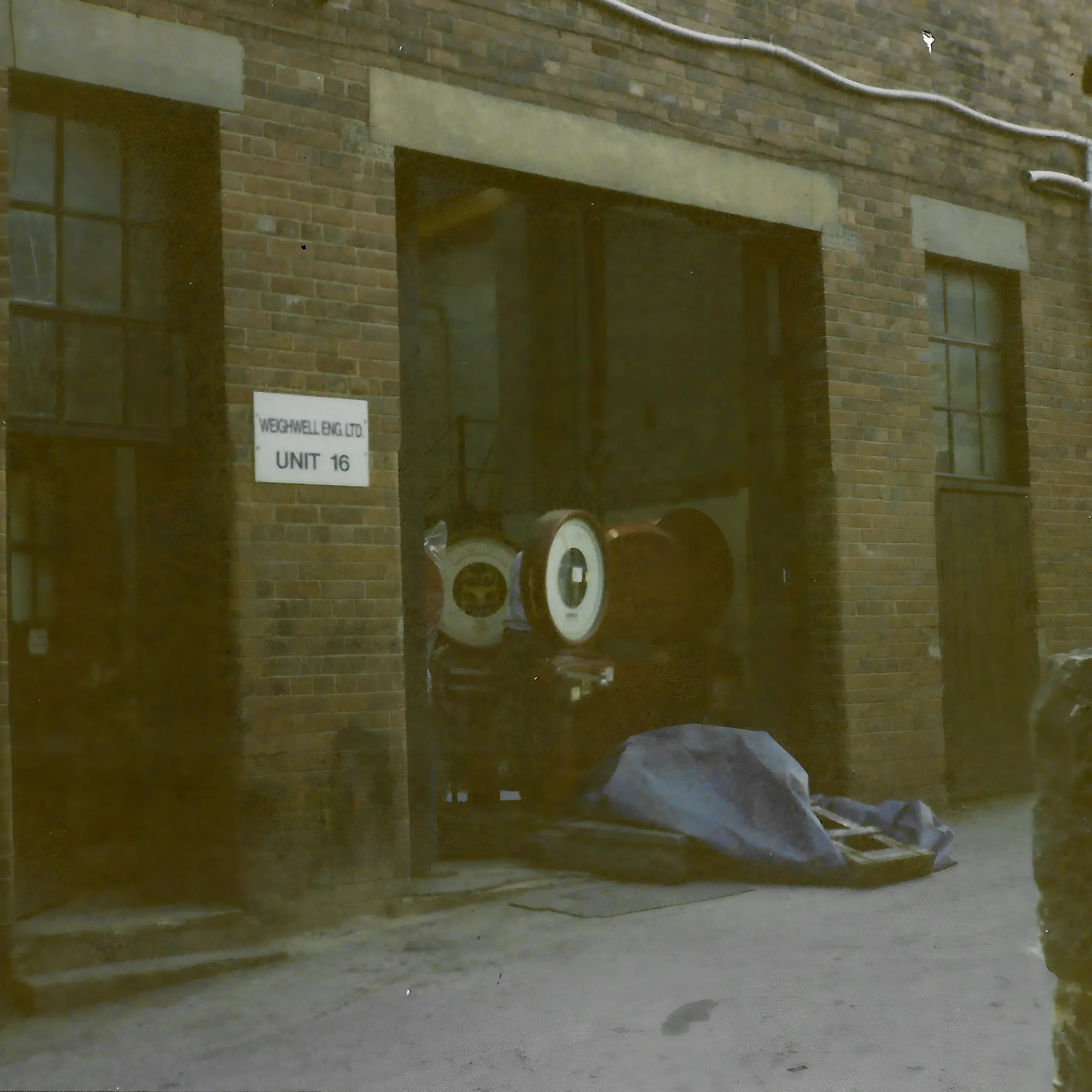 Picture of old Weighwell premises representing company history